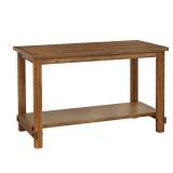 Buylateral Hathaway Counter Height Dining Table Driftwood: 36.75\" Kitchen & Breakfast Table, Seats 6 - Retail: $341