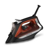 Rowenta Access Steam Iron  Stainless Steel Soleplate  Vertical Steaming  Red - Retail: $50