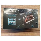 Rowenta Access Steam Iron  Stainless Steel Soleplate  Vertical Steaming  Red - Retail: $50