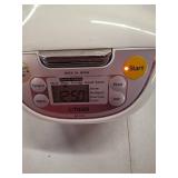 Tiger 5.5-Cup Electric Rice Cooker  Auto Warmer  Programmable