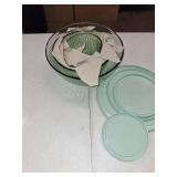Pyrex 8-piece Tinted Glass Mixing Bowls, Multi