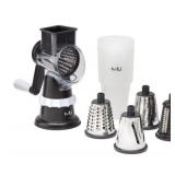 Miu Rotary Food Grater with Stainless Steel Drums