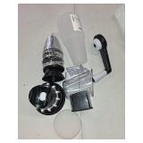 Miu Rotary Food Grater with Stainless Steel Drums