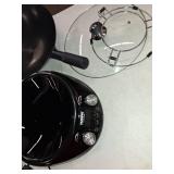 Nuwave Induction Hot Wok with 14" Carbon Steel Wok, Glass Lid & Stand - Retail: $249.99