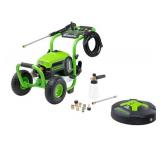 Greenworks 3000 PSI Electric Pressure Washer Combo Kit - Retail: $449.99