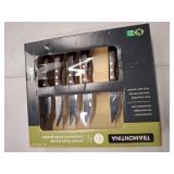 Tramontina 6-Piece Jumbo Steak Knife Set - Stainless Steel Blades with Ergonomic Handles (missing one knife)