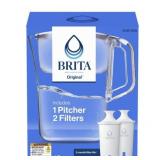 Brita Champlain Water Filter Pitcher, 10 Cup with 1 Filters