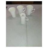 MIKASA 4 PACK COFFEE CUPS