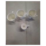 MIKASA 4 PACK COFFEE CUPS