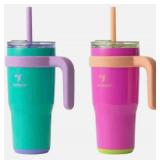 Reduce 24 oz. Cold1 Tumbler, 2-Pack/ Pink & Green