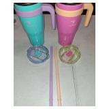 Reduce 24 oz. Cold1 Tumbler, 2-Pack/ Pink & Green