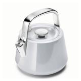 Caraway Home 64oz Whistling Tea Kettle Gray: Stainless Steel Stovetop Kettle, Hand Wash - Retail: $175.50