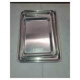 Nordic Ware Naturals 3-piece Baking Sheet Set