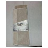 Town & Country Living 3 Piece Dish Drying Mats Microfiber Anti-Microbial Beige