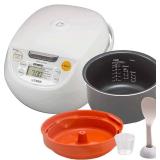 Tiger 5.5-Cup Electric Rice Cooker  Auto Warmer  Programmable