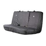 Carhartt Universal Nylon Duck Canvas Automotive Bench Seat Covers, Durable Fitted Full-Size Bench Seat Protection with Rain Defender, Gravel (B08ZQ5PRTV) - Retail: $149.99