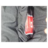 Milwaukee 205B-3X-LREC M12 Heated AXIS Black Hooded Jacket Kit with Battery and Charger - Retail: $299.99