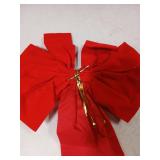 Large Red Bows 10pk