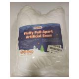 Prextex Fluffy Pull-Apart Artificial Snow - 1000g/35oz Package