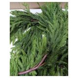 Real Touch Christmas Garland 6ft Greenery