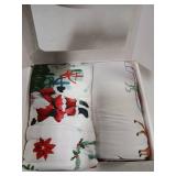 Totah Premium Stretchy Sheets - Holiday Pattern Bassinet Sheets 2pk