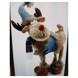 Christmas Reindeer Gnome Elk Plush Figurine