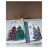 Christmas Rugs 2pk 48 x 17in and 30 x 17in