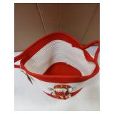 Holiday Snowman Cotton Rope Basket