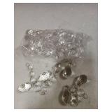 Hohiya Acrylic Crystal Christmas Ornament Drop Ball Tree Decorations(Clear Pack Of 30)