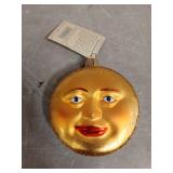 Celestial Moon Glass Ornament