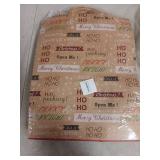 Assorted Sizes and Holiday Themed Gift Bags Set of 24 with Tissue Paper