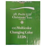 3ft Pre-lit LED Christmas Tree