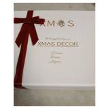 Elegant White and Silver Christmas Ball Ornament Set-12