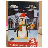 Joiedomi 5ft LED Christmas Penguin Inflatable