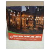 LED Snowflake String Lights for Christmas Decor