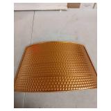 Gold Metal Christmas Tree Skirt