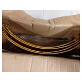 Gold Metal Christmas Tree Skirt