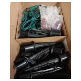 C9 Christmas String Lights with Ground Stakes Set - 25 Lights
