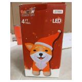 4ft LED Inflatable Fox Holiday Decoration