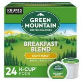 Green Mountain Coffee Breakfast Blend Keurig K-Cup Coffee Pods - Light Roast - 24ct