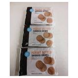 Happy Belly Peanut Butter Sandwich Cremes - 3 Pack Bundle