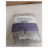 Dinosaur Basketball Glow In The Dark Premium Flannel Throw Blanket 50 x 60in