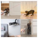 TBTeek Cat Toys, USB Rechargeable Kitten Toy, 3 Light Modes & 5 Adjustable Patterns, Portable Interactive Pet Dog Cat Mouse Toy for Fun Chase Play Exercise