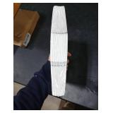 YEKTFS 12pcs Cookie Boxes with Window, 8.25x6x2.75in White Treat Boxes with Window Gold Foil Star Bakery Cake Boxes for Christmas Gift Giving Pastry Dessert Cupcakes Candy Donut Packaging