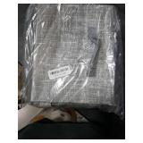 SONGMICS Storage Cubes, 15.7 x 11.8 x 9.5 Inches Non-Woven Fabric Bins with Double Handles, Set of 3, Closet Organizers for Shelves, Foldable, for Clothes, Cattail Gray UROB440G01