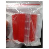 4 Pcs Self-Adhesive Clear Plastic Hinges - Acrylic Continuous Piano Folding Hinges for Crafts, Aquarium Lid, Cabinet, Furniture, Display Stand - 65x40 mm