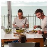 TrendPlain 16oz/470ml Glass Olive Oil Sprayer for Cooking 2 in 1 Olive Oil Dispenser Bottle for Kitchen Gadgets and Air Fryer Accessories, Salad, BBQ - Black