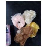 Light Up Scrunchies, Double-layer LED Hair Ties Glow in the Dark Party Supplies Glow Sticks Rave Accessories for Women Girls Neon Party, Fun Hair Accessories, Halloween Party Favor