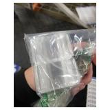 PVC Jewelry Pouches Clear Zipper Bags Anti Oxidizing Earrings Storage Bags for Storage Jewelry Packing Bags(100PCS 1.57 * 2.36 IN)