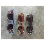 LADEESSE 3 Pack Bifocal Reading Sunglasses For Men/Women - Fashion UV400 Sunglasses With Readers Built In Sun Outdoor Protection 1.5